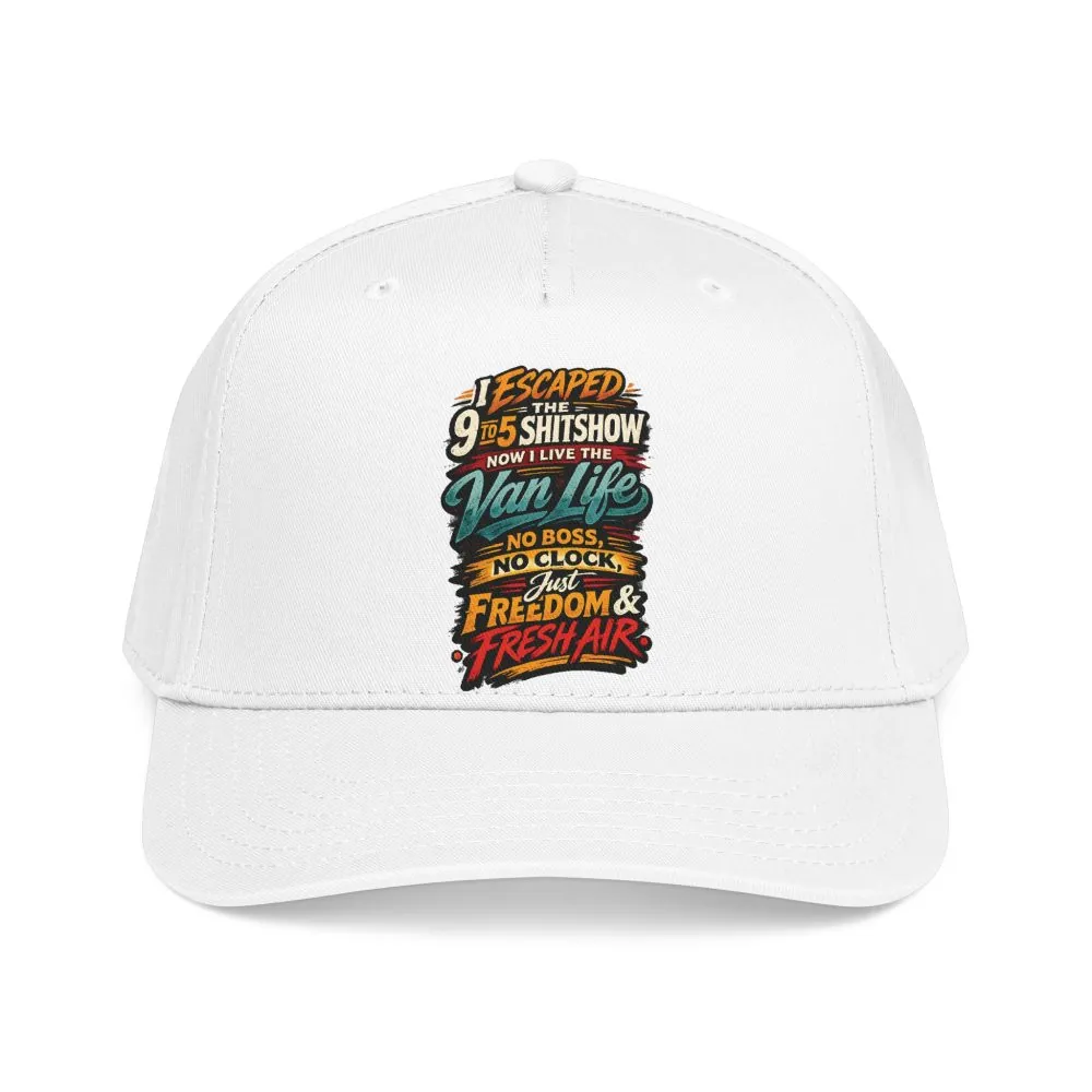 Baseball Cap - "I Escaped The 9 To 5" Design F**K-Line
