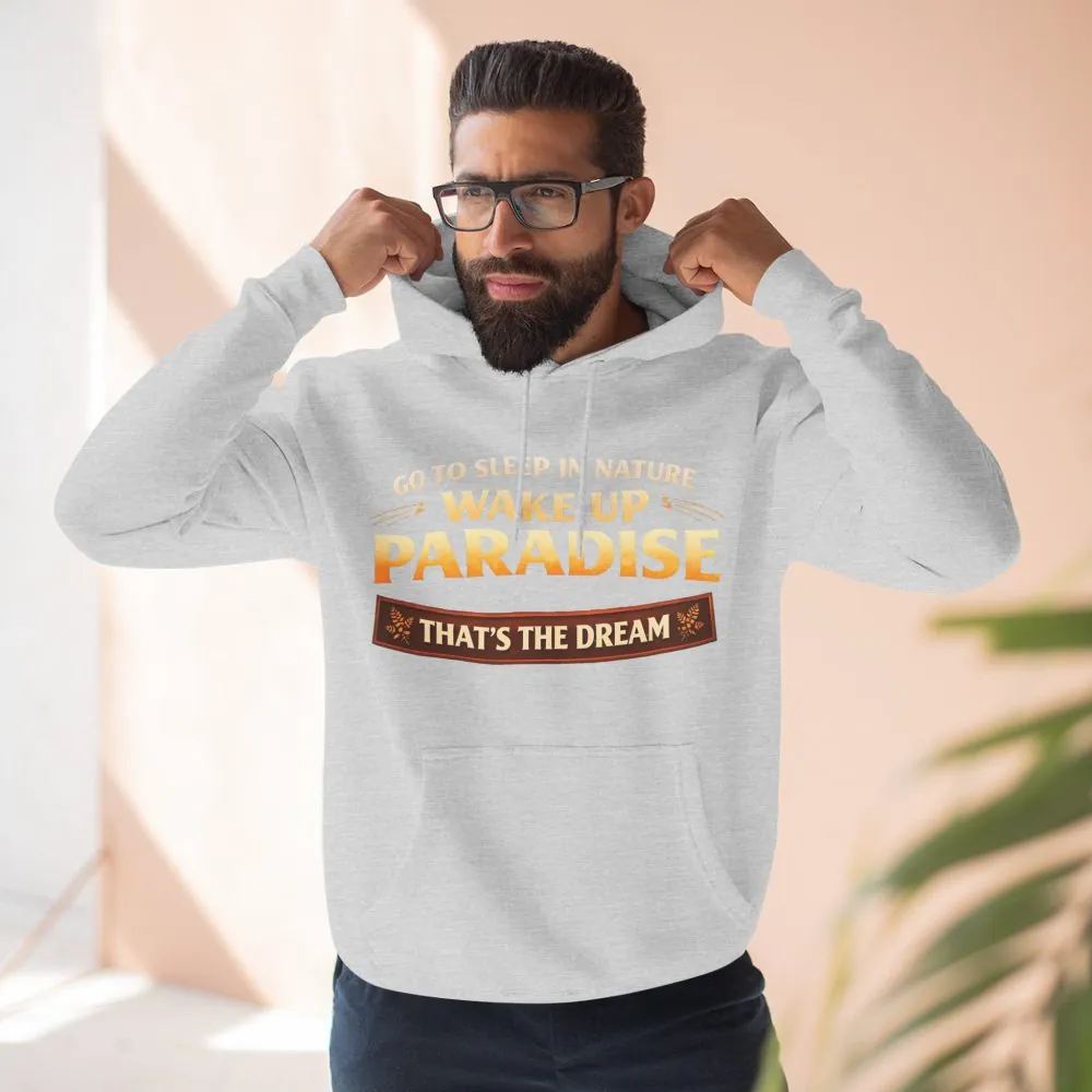 16551962916054836618_2048.jpeg Three-Panel Fleece Hoodie - "Go To Sleep In Nature " Design Scenic-Line