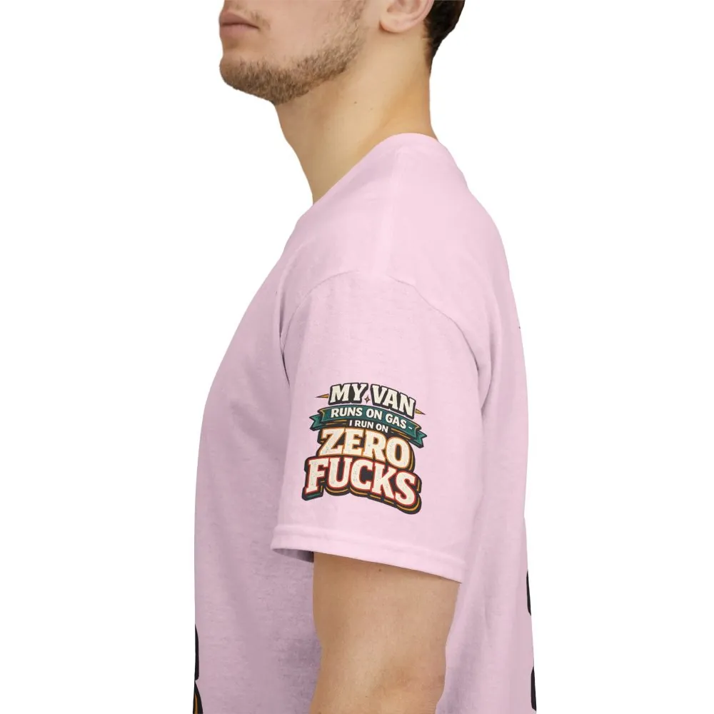 16556000896997852937_2048.jpeg Unisex Heavy Cotton Tee — "My Van Runs On Gas" Design F**K-Line