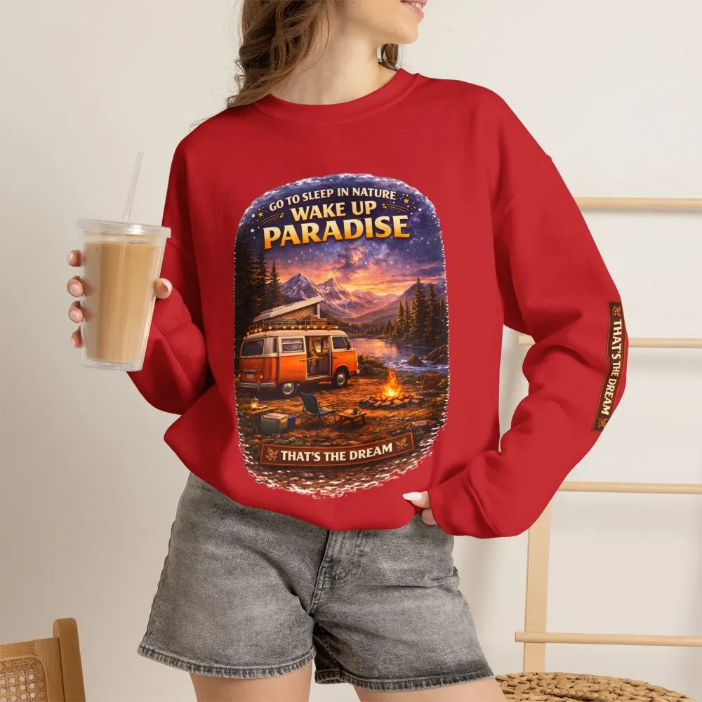 16592786595218757861_2048.jpeg Unisex Heavy Blend™ Crewneck Sweatshirt — "Go To Sleep Nature " Design Scenic-Line