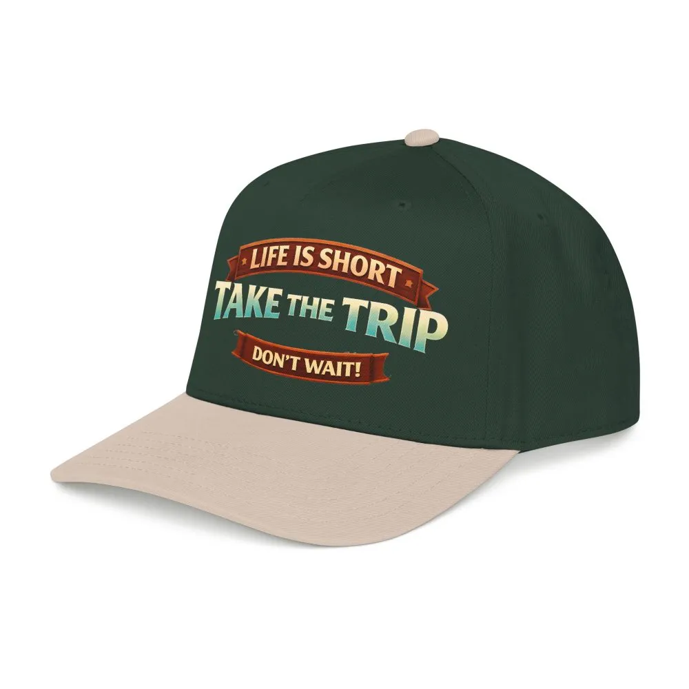 16609339483268841396_2048.jpeg Baseball Cap - "Live Is Short Take The Trip" Design Scenic-Line