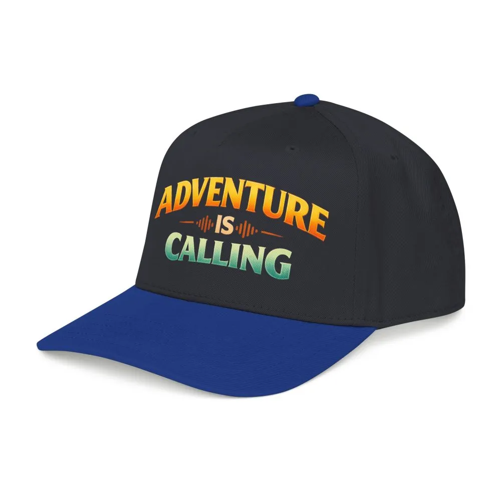 Baseball Cap - "Adventure Is Calling" Design Scenic-Line