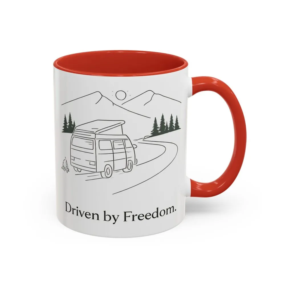 16638594956049186537_2048.jpeg Accent Coffee Mug (11, 15oz) — "Driven By Freedom" Design Minimal-Line