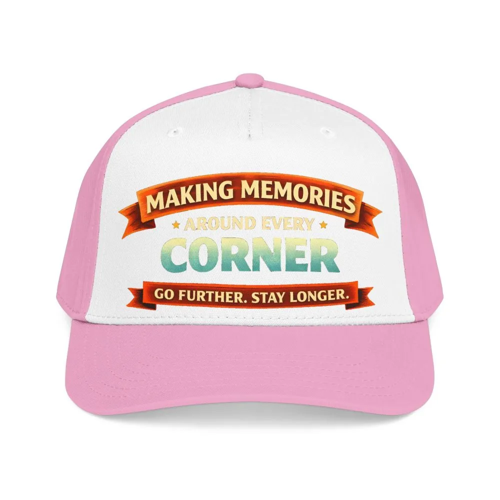 Baseball Cap - "Making Memories Around Every Corner" Design Scenic-Line