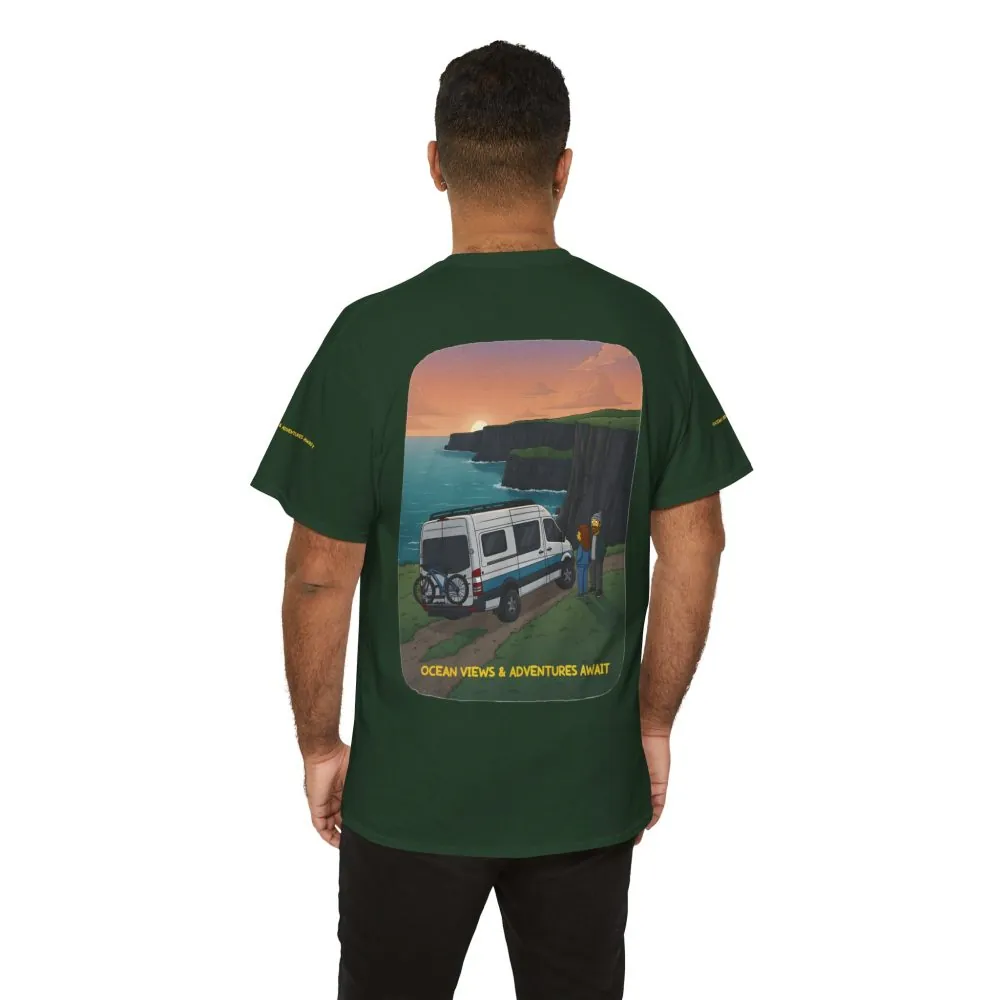 16675995152159286503_2048.jpeg Unisex Heavy Cotton Tee — "Ocean Views-Adventures Awaits" Design Sitcom-Line