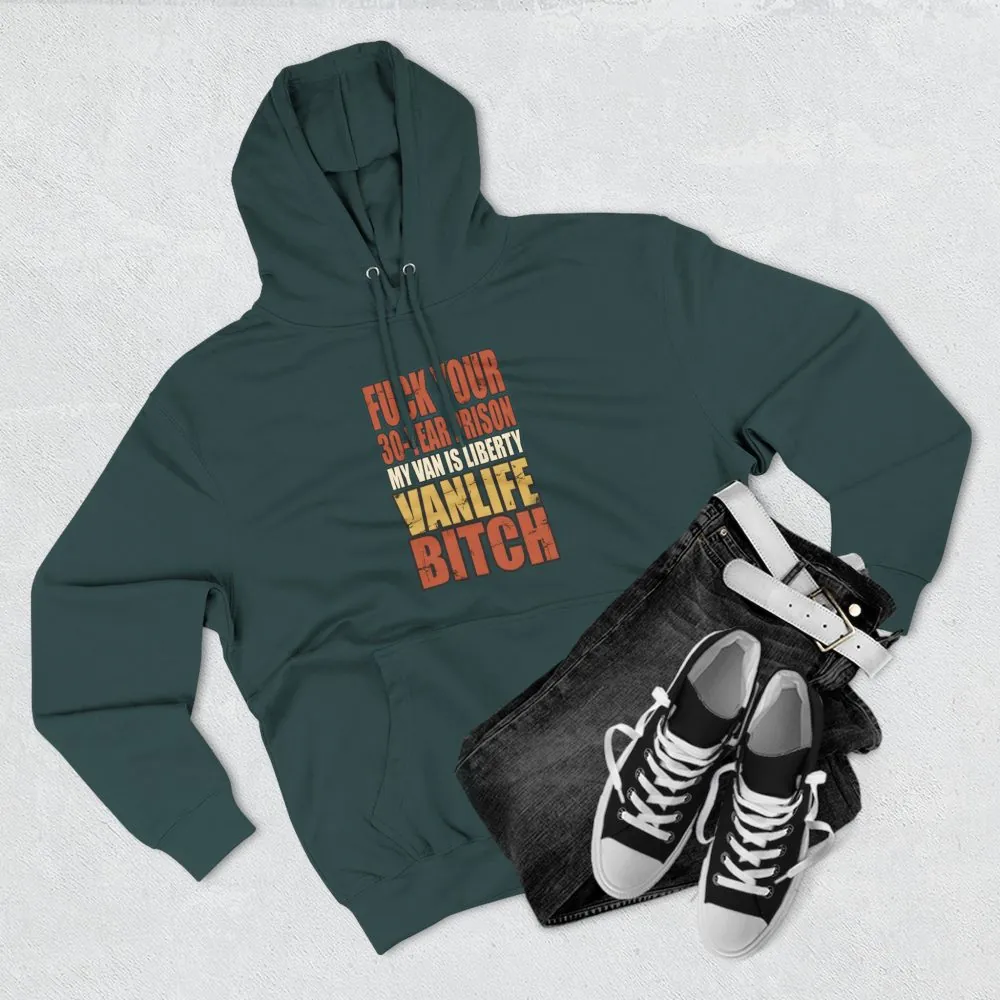 16735504769370867608_2048.jpeg Three-Panel Fleece Hoodie - "Fuck Your 30 Year" Design F**K-Line