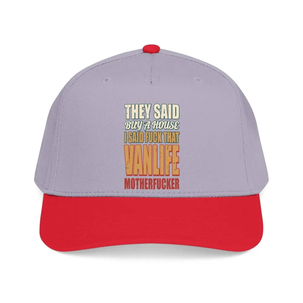 16769353657797421809_2048.jpeg Baseball Cap - "They Said Buy A House" Design F**K-Line