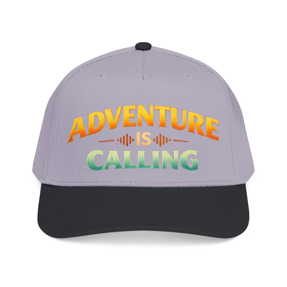 Baseball Cap - "Adventure Is Calling" Design Scenic-Line