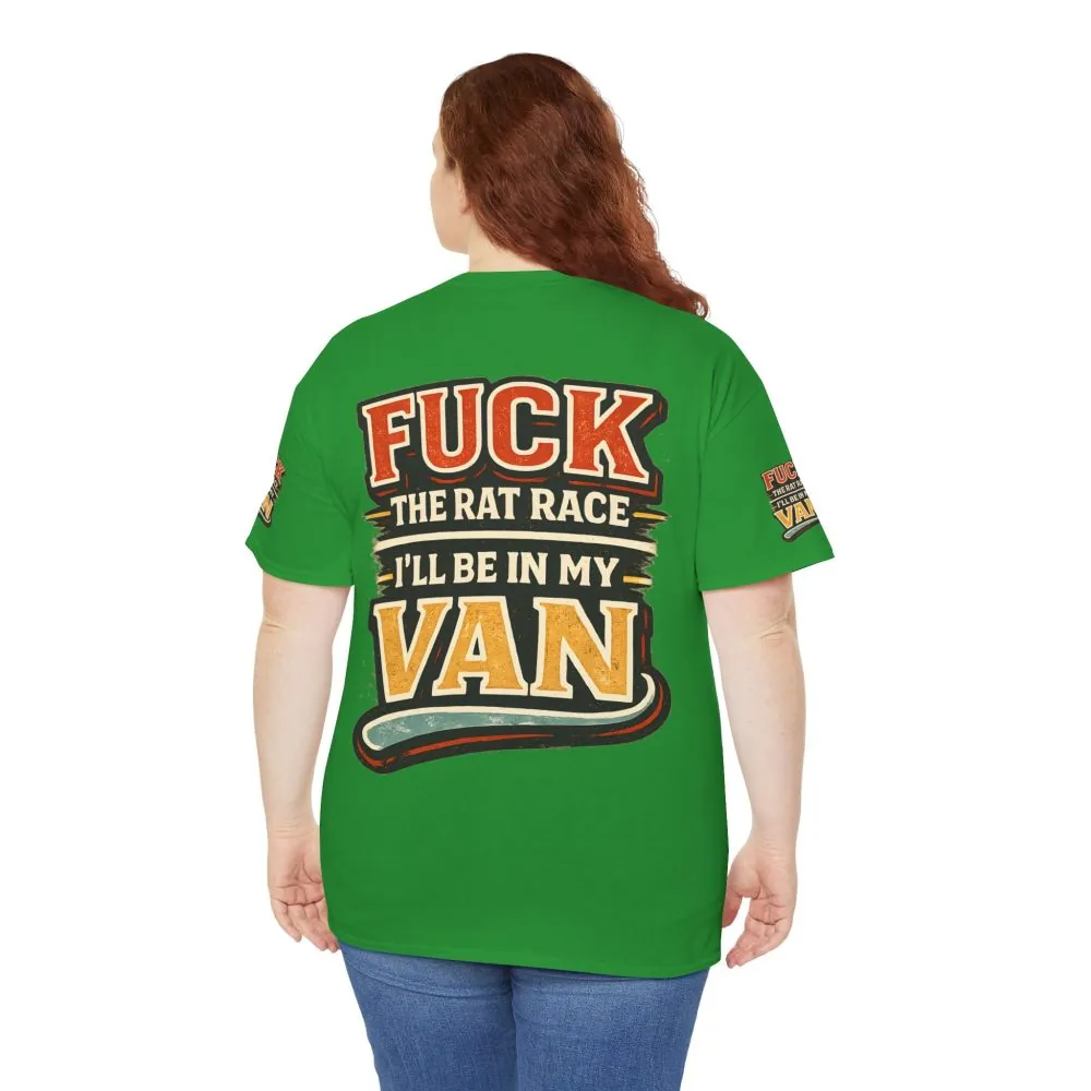 16883814538525856552_2048.jpeg Unisex Heavy Cotton Tee — "Fuck The Rat Race" Design F**K-Line