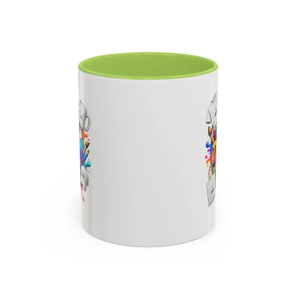 16897395794701277273_2048.jpeg Accent Coffee Mug — Colorful 'Your Design Here' Artist Print (11/15 oz)