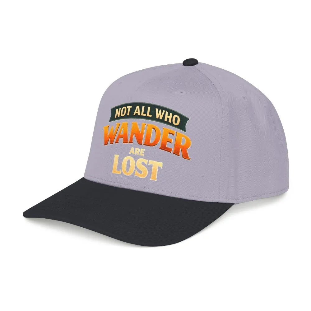 16902392543438280543_2048.jpeg Baseball Cap - "Not All Who Wander Are Lost" Design Scenic-Line