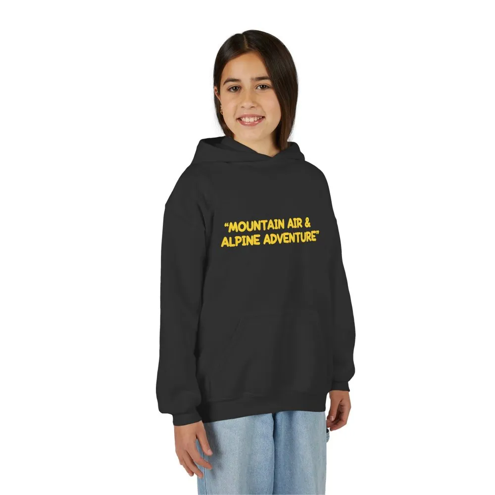 16926506311257349822_2048.jpeg Youth Hoodie(Gildan) – "Mountain Air And Alpine Adventure" (Design Sitcom-Line)