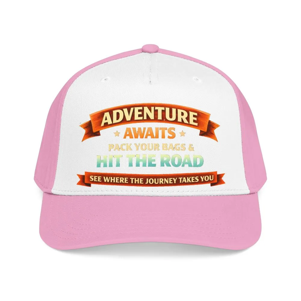 16932538043431591114_2048.jpeg Baseball Cap - "Adventure Awaits-Pack Your Bags" Design Scenic-Line