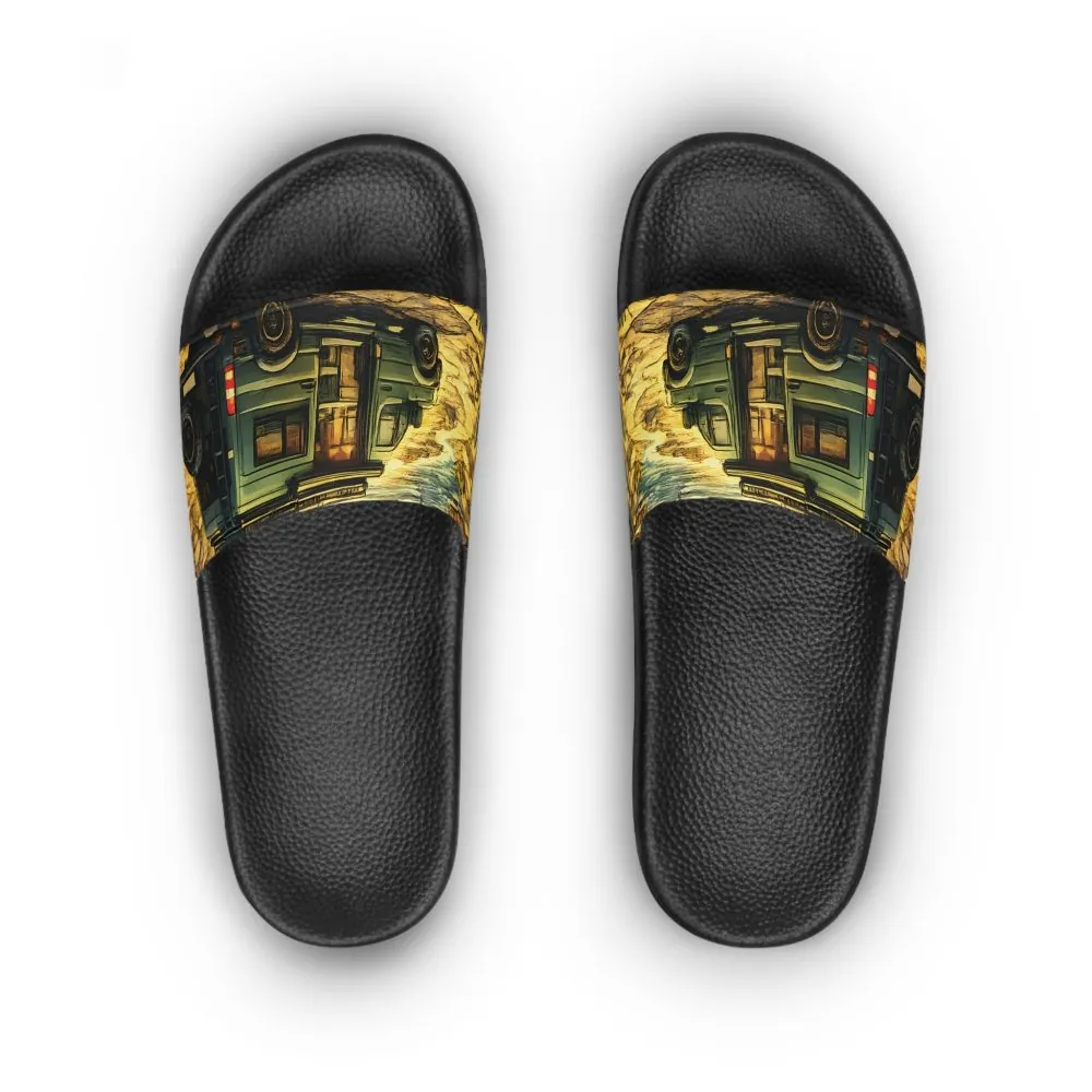 16992513473544709750_2048.jpeg Women's Slide Sandals - Mercedes Camper Slides (Cubic-Line)
