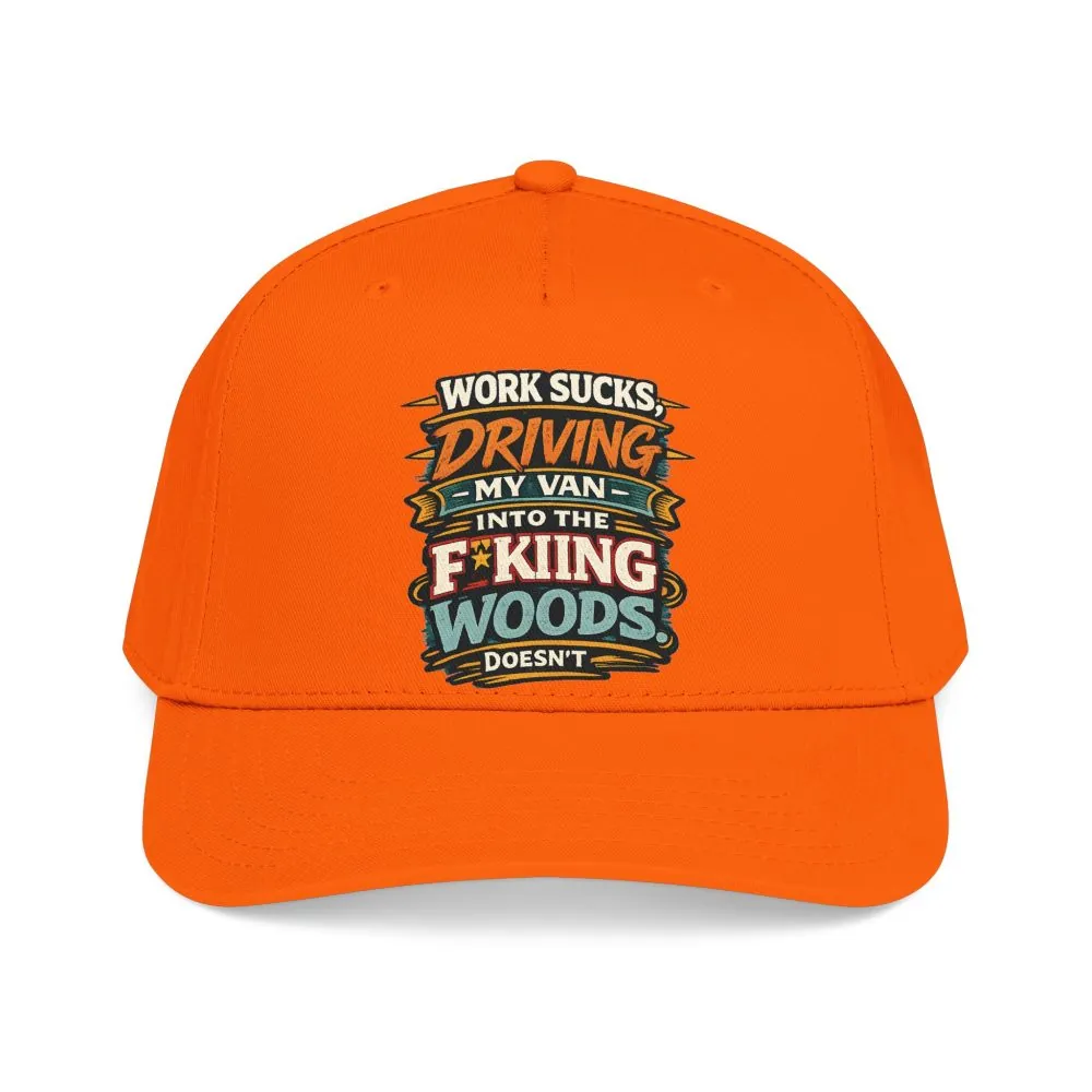 17019176273321440913_2048.jpeg Baseball Cap - "Work Sucks" Design F**K-Line