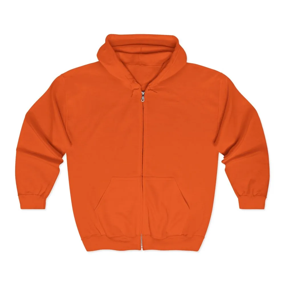 Zip Hoodie — "Home Is Where You Park It -But The View keep Changing" (only Back Printed) RV Travel Camper Sweatshirt