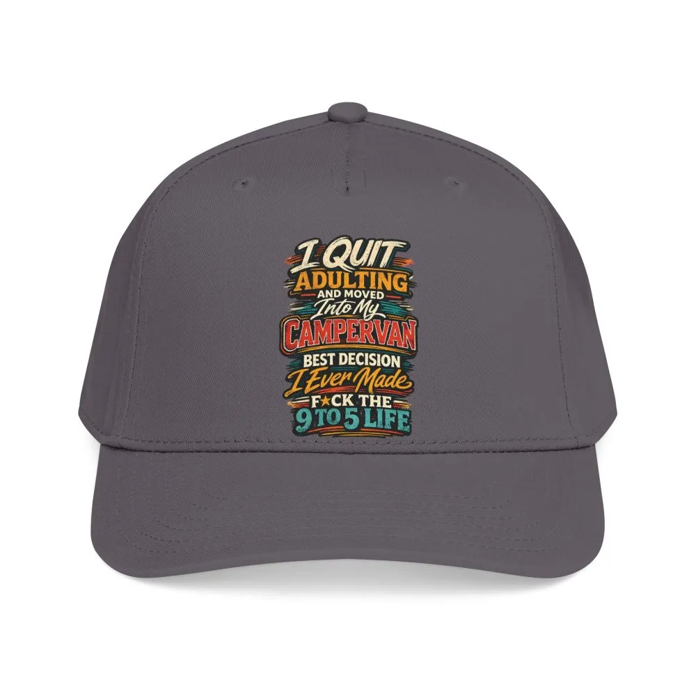 Baseball Cap - "I Quit Adulting" Design F**K-Line