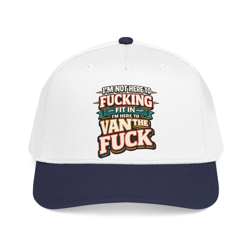 Baseball Cap - "I´m Not Here To Fucking Fit In" Design F**K-Line