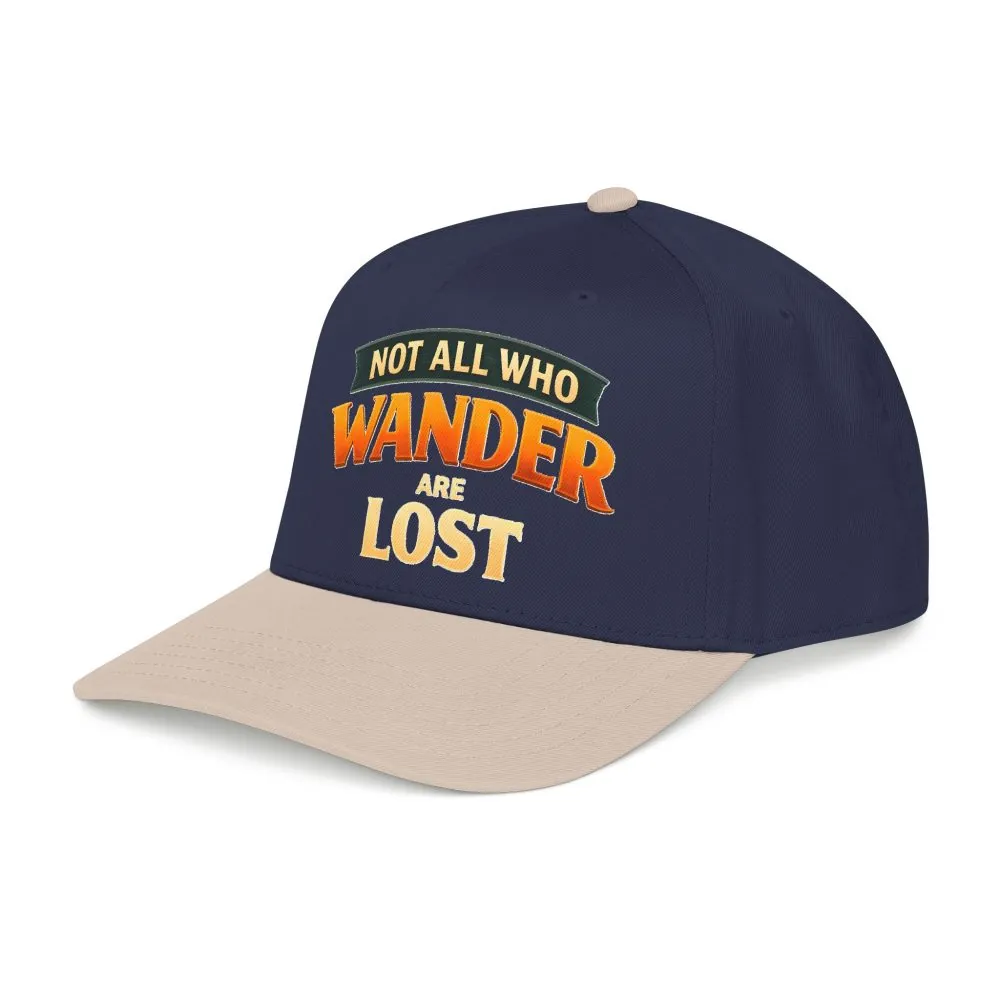 17059241883969314222_2048.jpeg Baseball Cap - "Not All Who Wander Are Lost" Design Scenic-Line