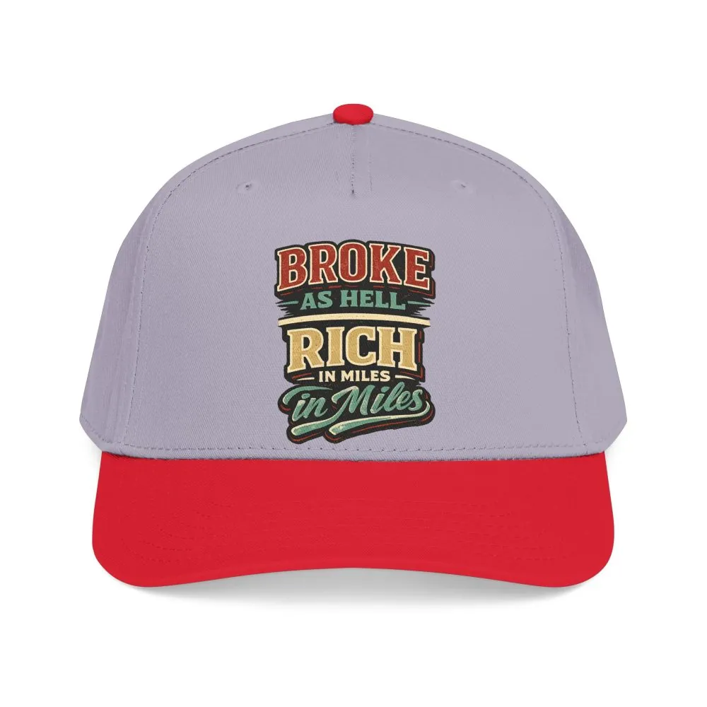 Baseball Cap - "Broke As Hell" Design F**K-Line