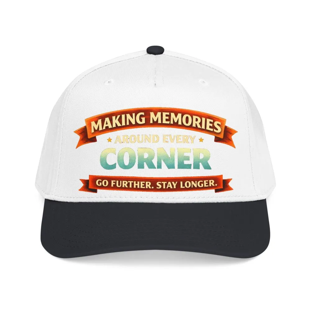 Baseball Cap - "Making Memories Around Every Corner" Design Scenic-Line