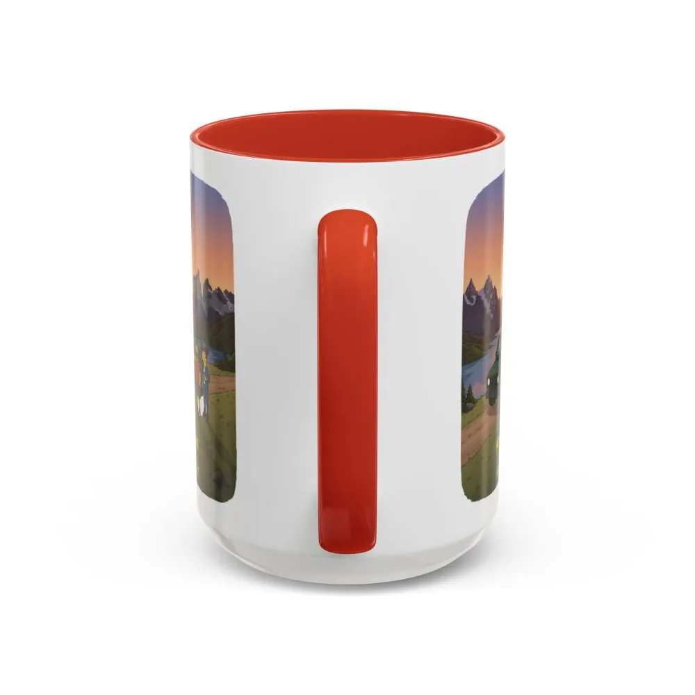 17121935439476363257_2048.jpeg Accent Coffee Mug (11, 15oz) — "Adventure Awaits-Go Find It" Design Sitcom-Line