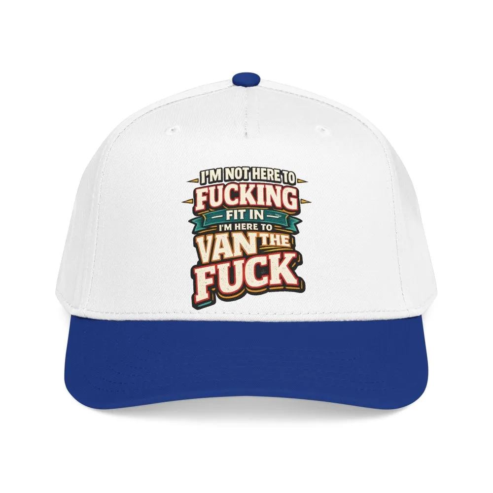 Baseball Cap - "I´m Not Here To Fucking Fit In" Design F**K-Line