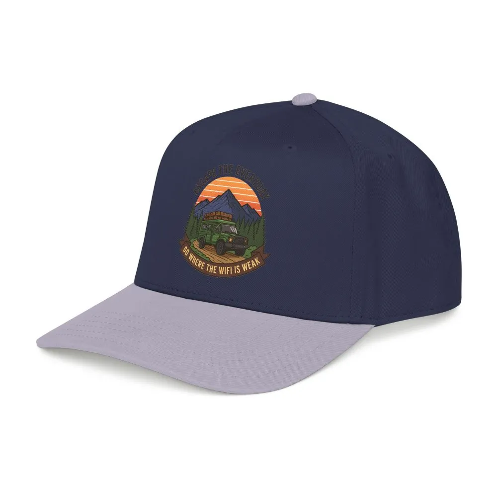 17148590421876438069_2048.jpeg Baseball Cap - 'Escape the Everyday' Off-Road Adventure Hat