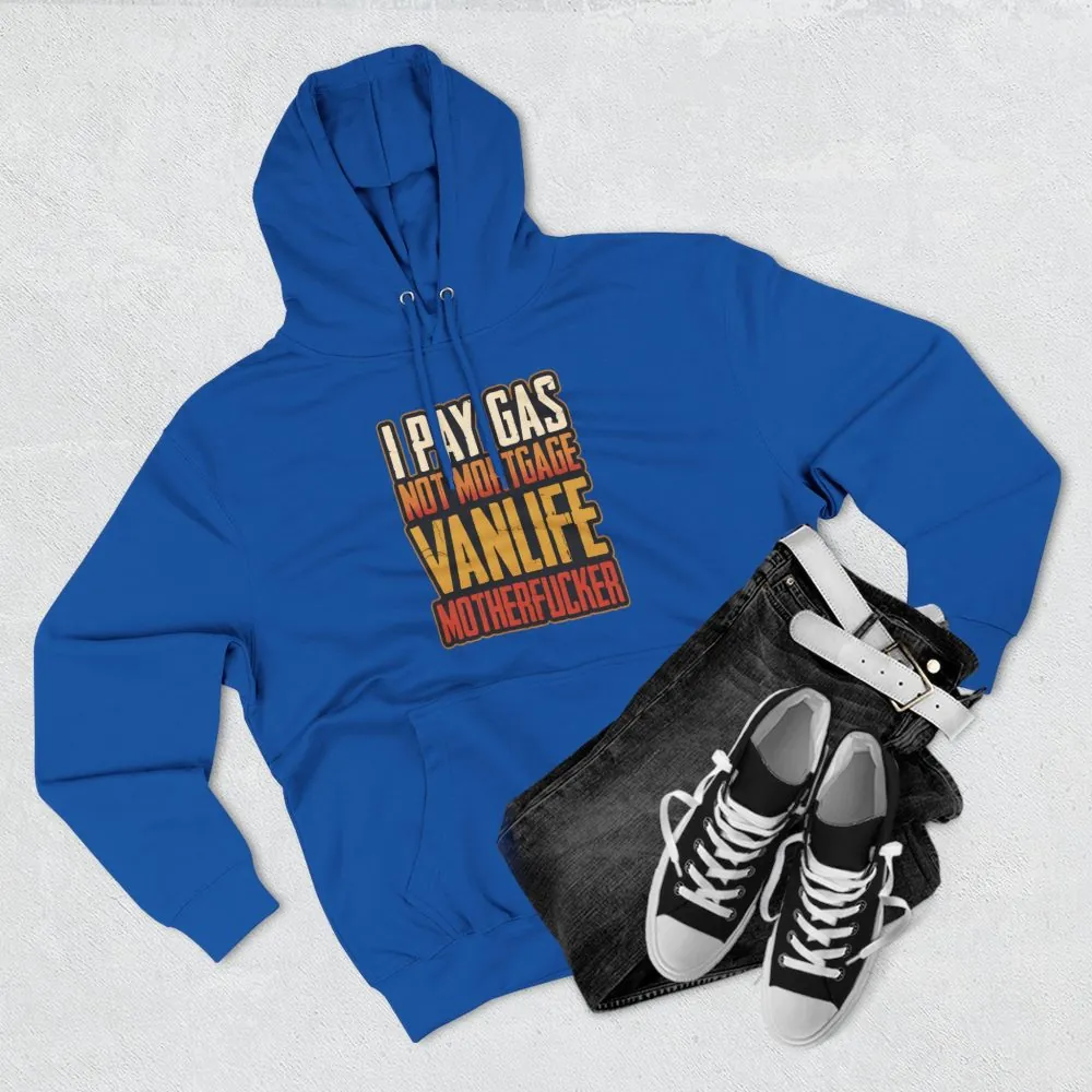 17186067015089623254_2048.jpeg Three-Panel Fleece Hoodie - "I Pay Gas Not Mortgage" Design F**K-Line