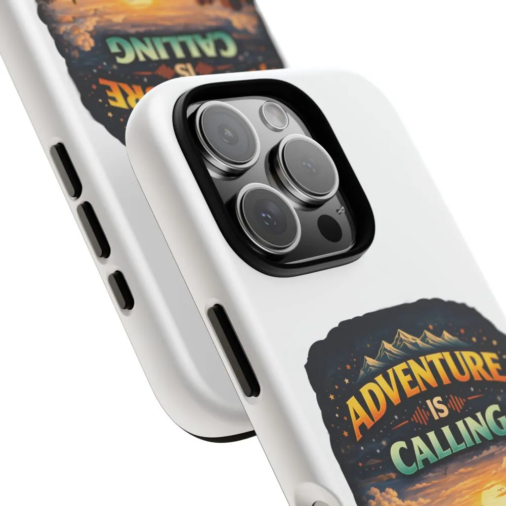 Phone Case — "Adventure Is Calling" (Design Scenic-Line)