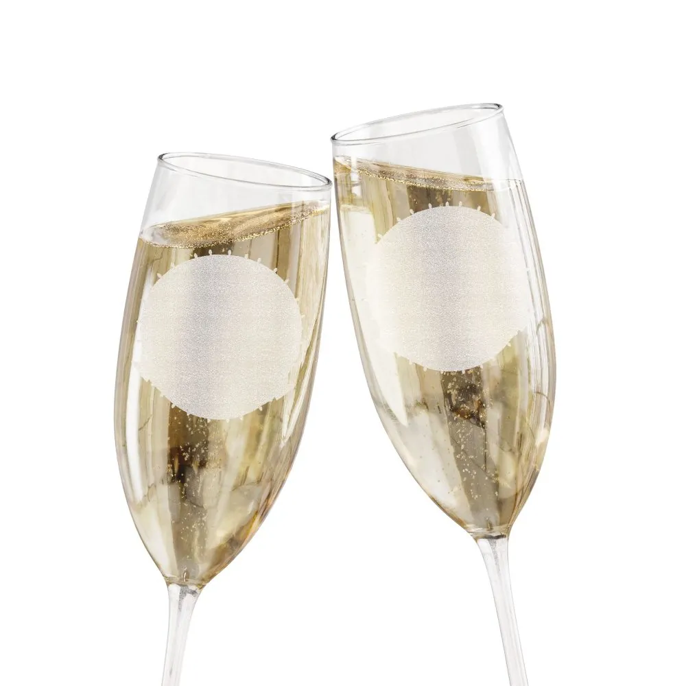 Engraved 8oz Champagne Flute — Personalized Toasting Glass for Celebrations