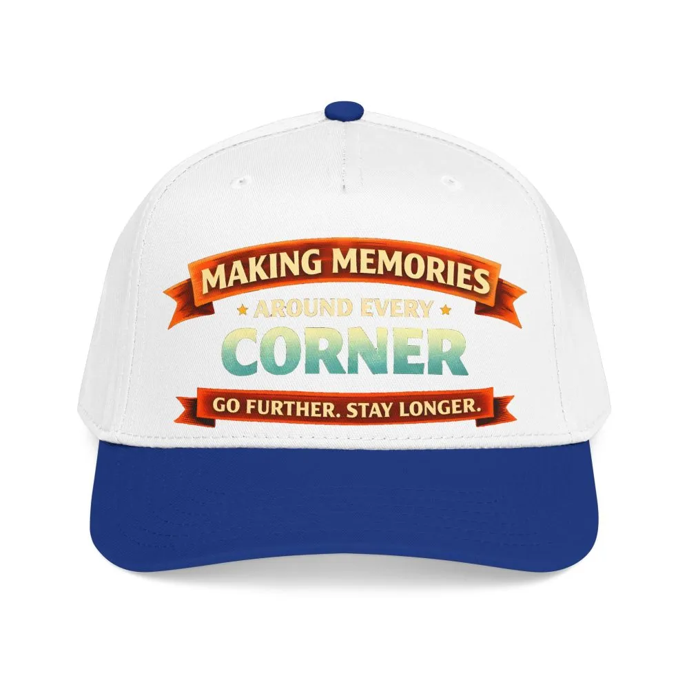 Baseball Cap - "Making Memories Around Every Corner" Design Scenic-Line