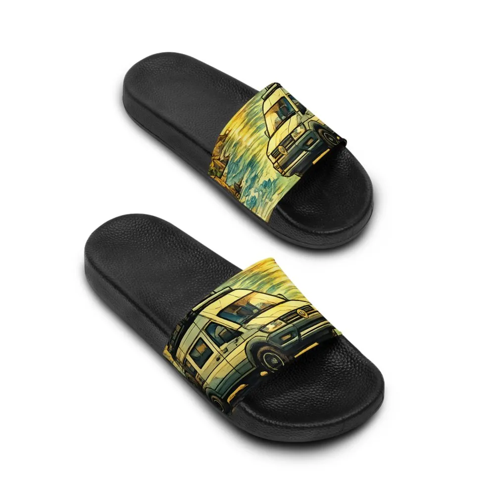 17266567867247829358_2048.jpeg Women's Slide Sandals - VW Camper Slides (Cubic-Line)