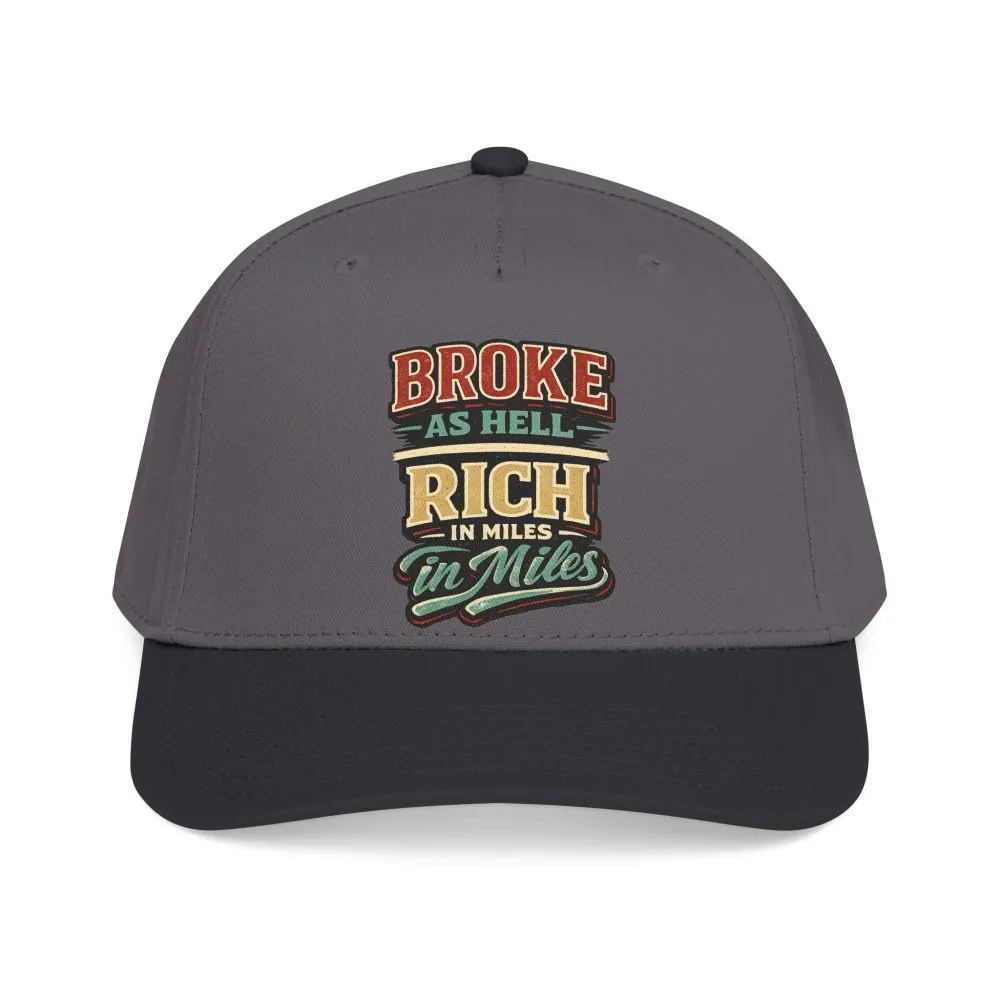Baseball Cap - "Broke As Hell" Design F**K-Line