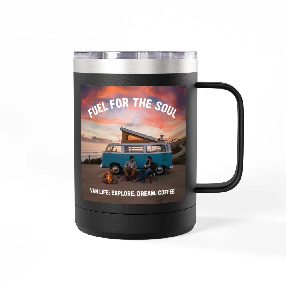 17348820445974154951_2048.jpeg Coffee Mug Tumbler, 15oz — "Fuel for the Soul"