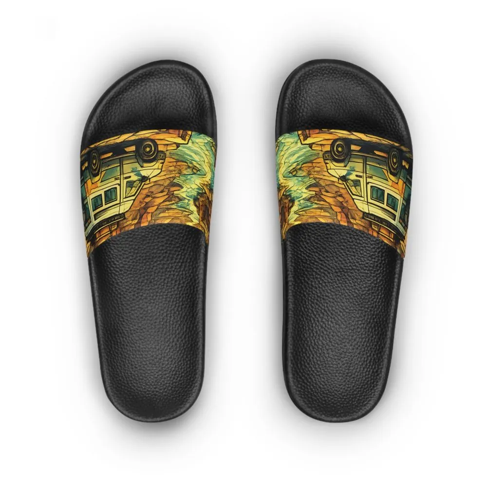 1740092179053005555_2048.jpeg Women's Slide Sandals - Ford Camper Slides (Cubic-Line)