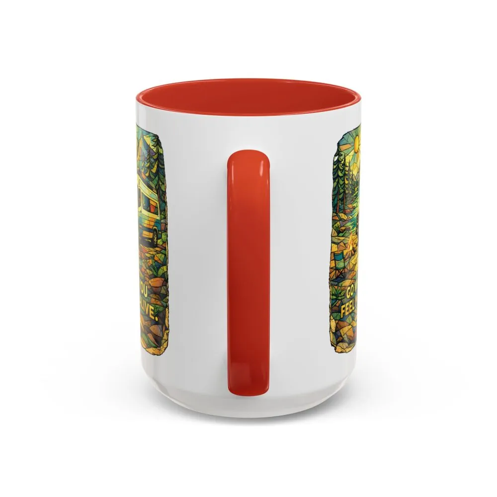 17451275489329730499_2048.jpeg Accent Coffee Mug (11, 15oz) — "Go Where You Feel Most Alive" Design Cubic-Line