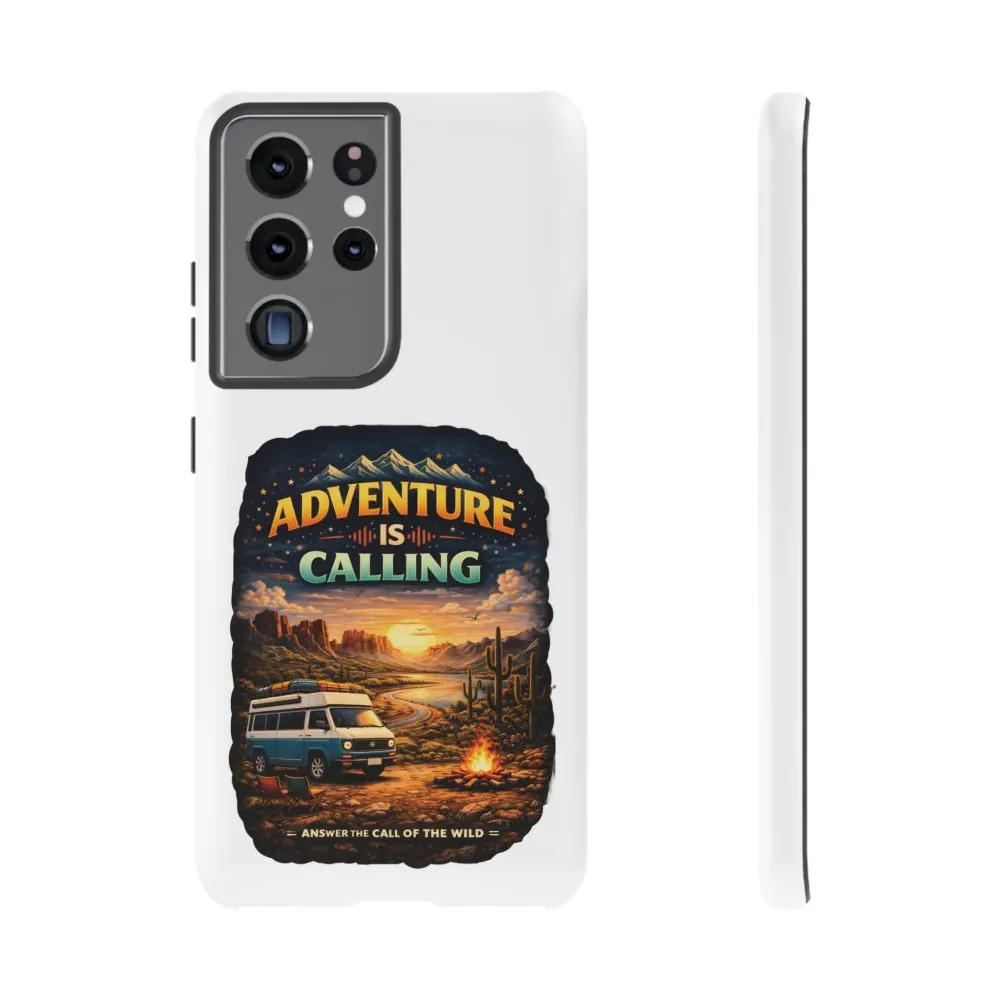 Phone Case — "Adventure Is Calling" (Design Scenic-Line)