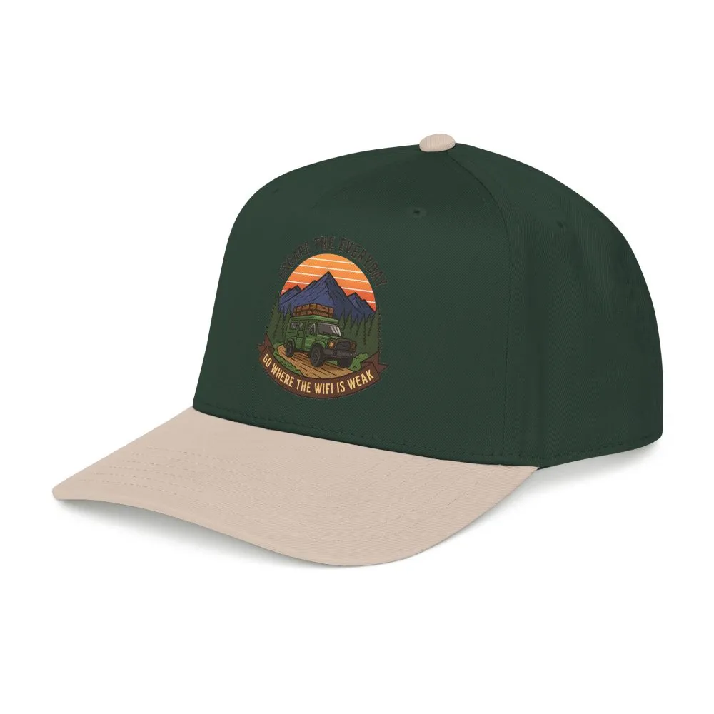 17556557134918860254_2048.jpeg Baseball Cap - 'Escape the Everyday' Off-Road Adventure Hat