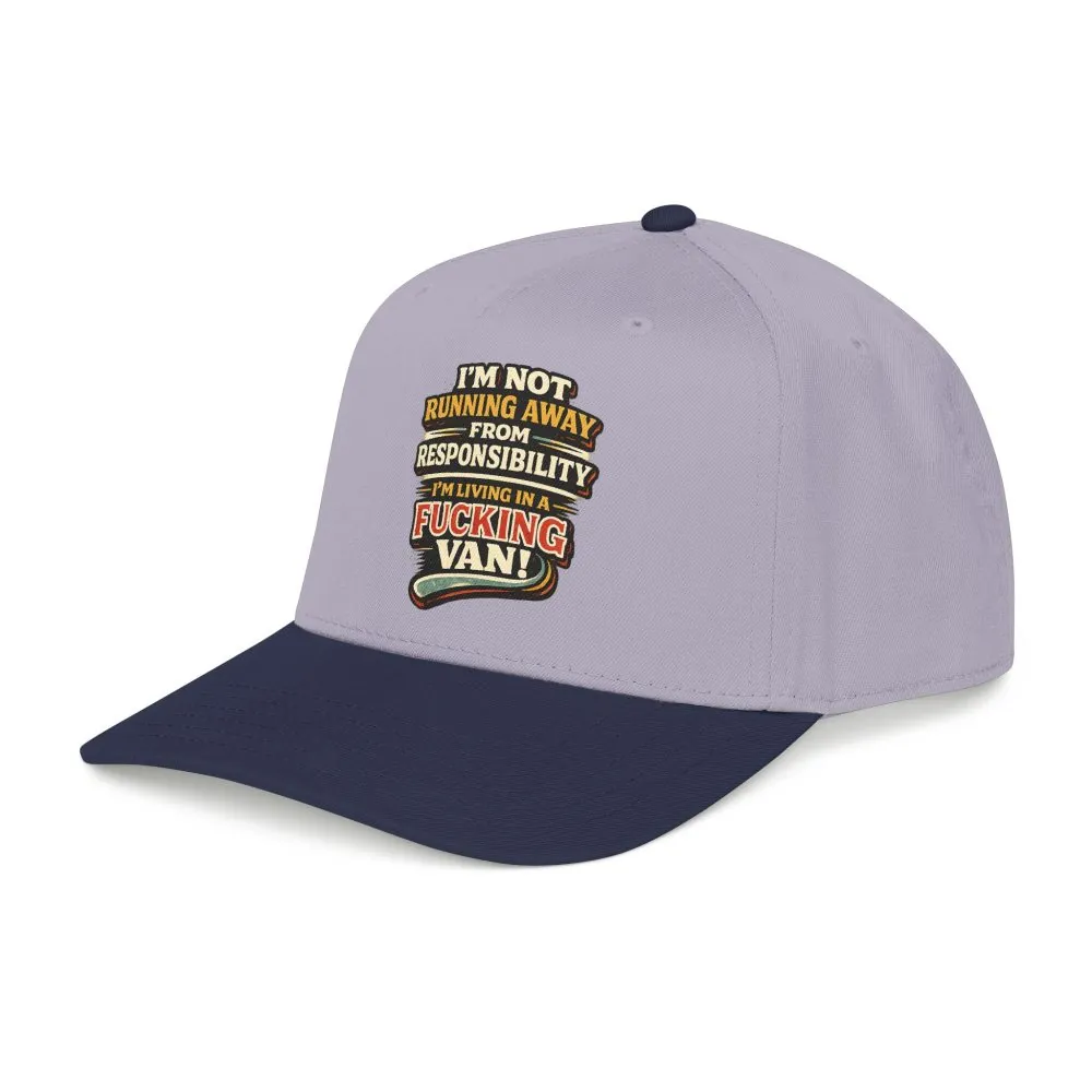 17599899312726164700_2048.jpeg Baseball Cap - "I`m Not running Away" Design F**K-Line
