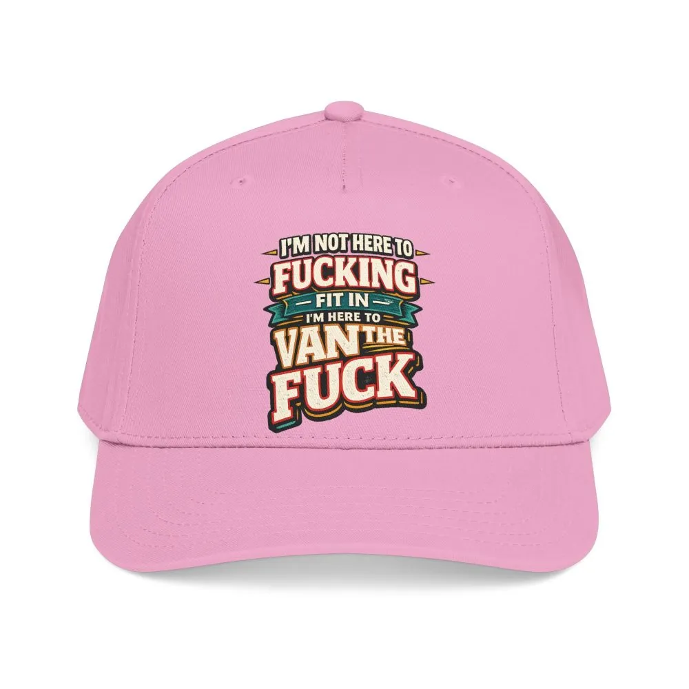 Baseball Cap - "I´m Not Here To Fucking Fit In" Design F**K-Line