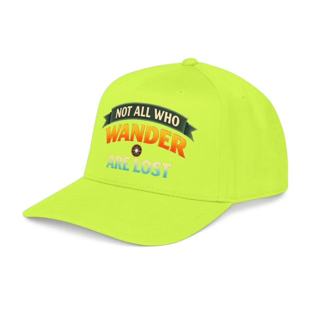 17613784671773483329_2048.jpeg Baseball Cap - "Not All Who Wander Are Lost" Design Scenic-Line