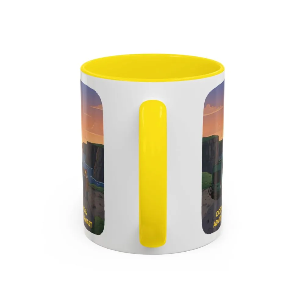 17620831789599595319_2048.jpeg Accent Coffee Mug (11, 15oz) — "Ocean Views-Adventures Awaits" Design Sitcom-Line