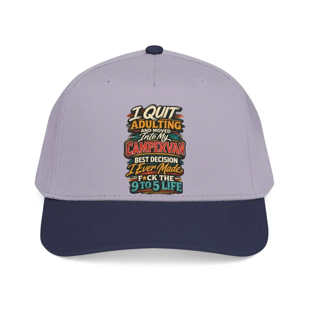 Baseball Cap - "I Quit Adulting" Design F**K-Line