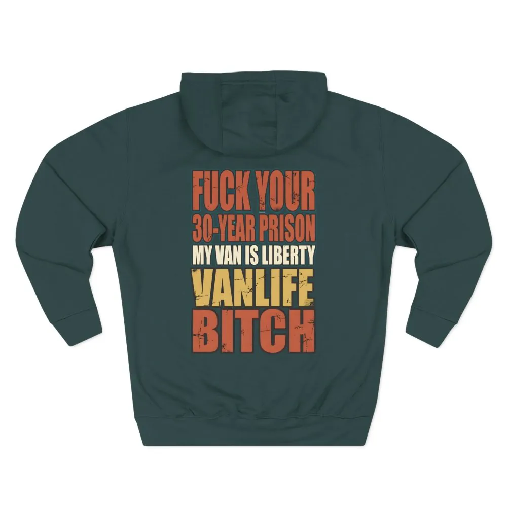17642211732941940611_2048.jpeg Three-Panel Fleece Hoodie - "Fuck Your 30 Year" Design F**K-Line