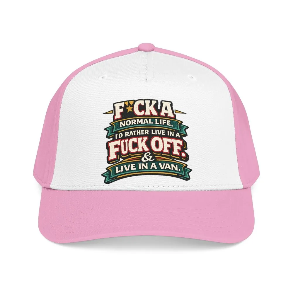 17693391125294631381_2048.jpeg Baseball Cap - "Fuck A Normal Life" Design F**K-Line