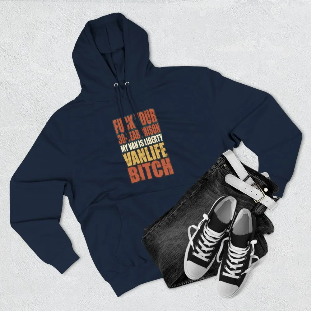 17707767130609479569_2048.jpeg Three-Panel Fleece Hoodie - "Fuck Your 30 Year" Design F**K-Line