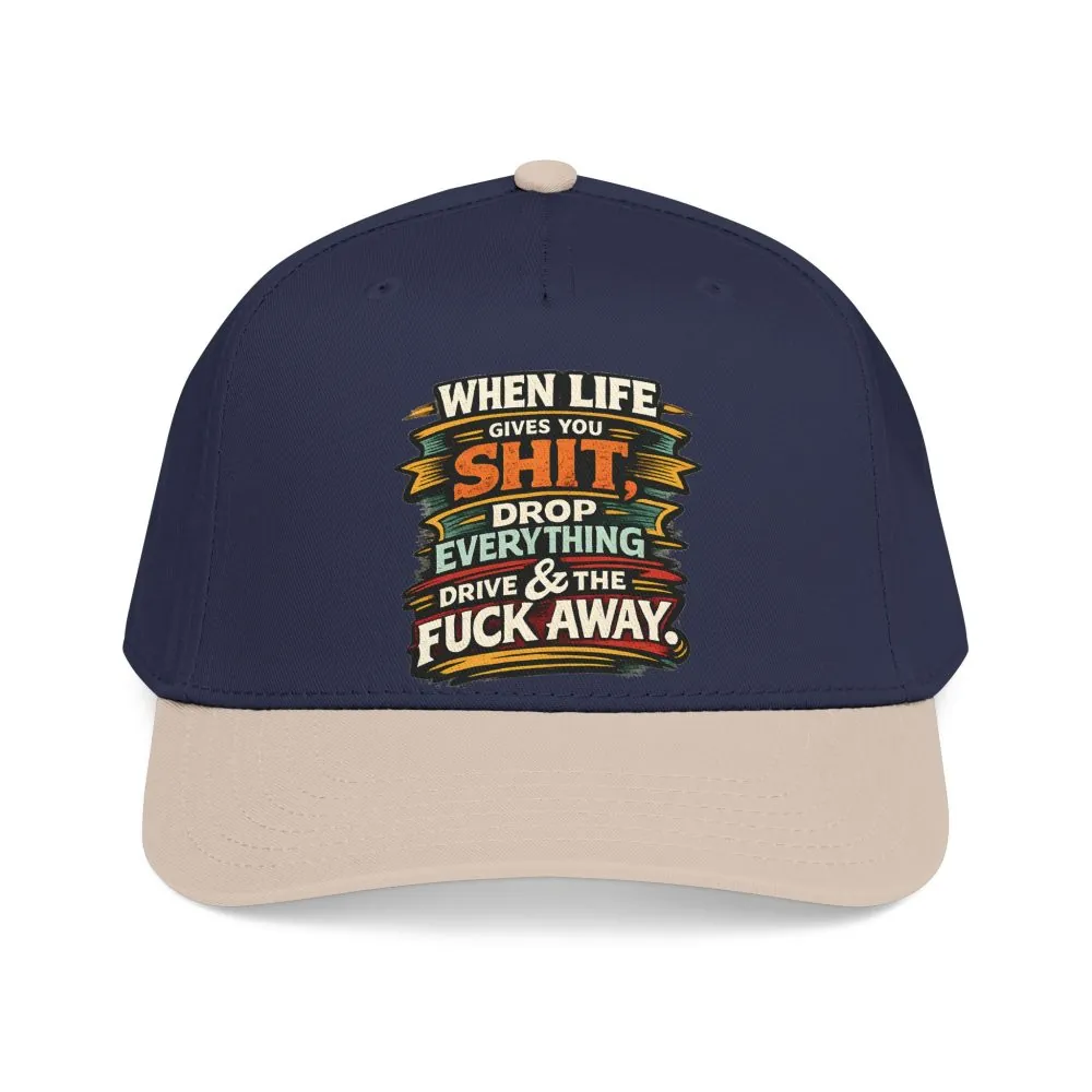 17722233953611020366_2048.jpeg Baseball Cap - "When Live Gives You Shit" Design F**K-Line