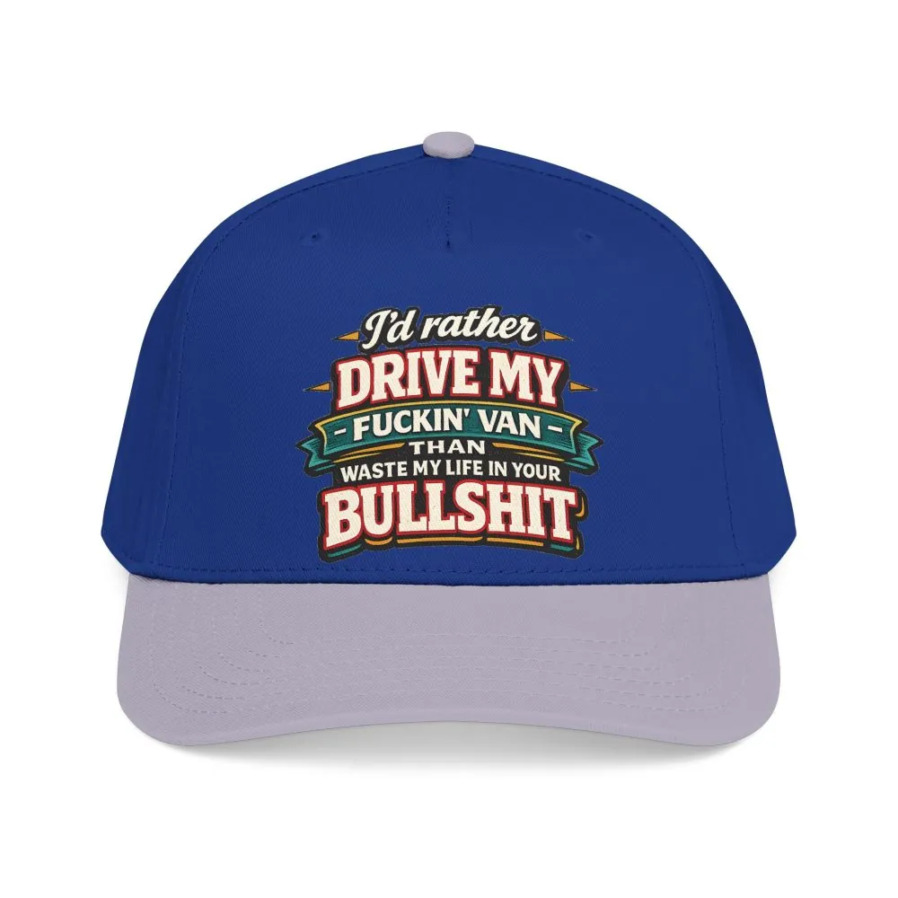 Baseball Cap - "I´d Rather Drive My Fucking Van" Design F**K-Line