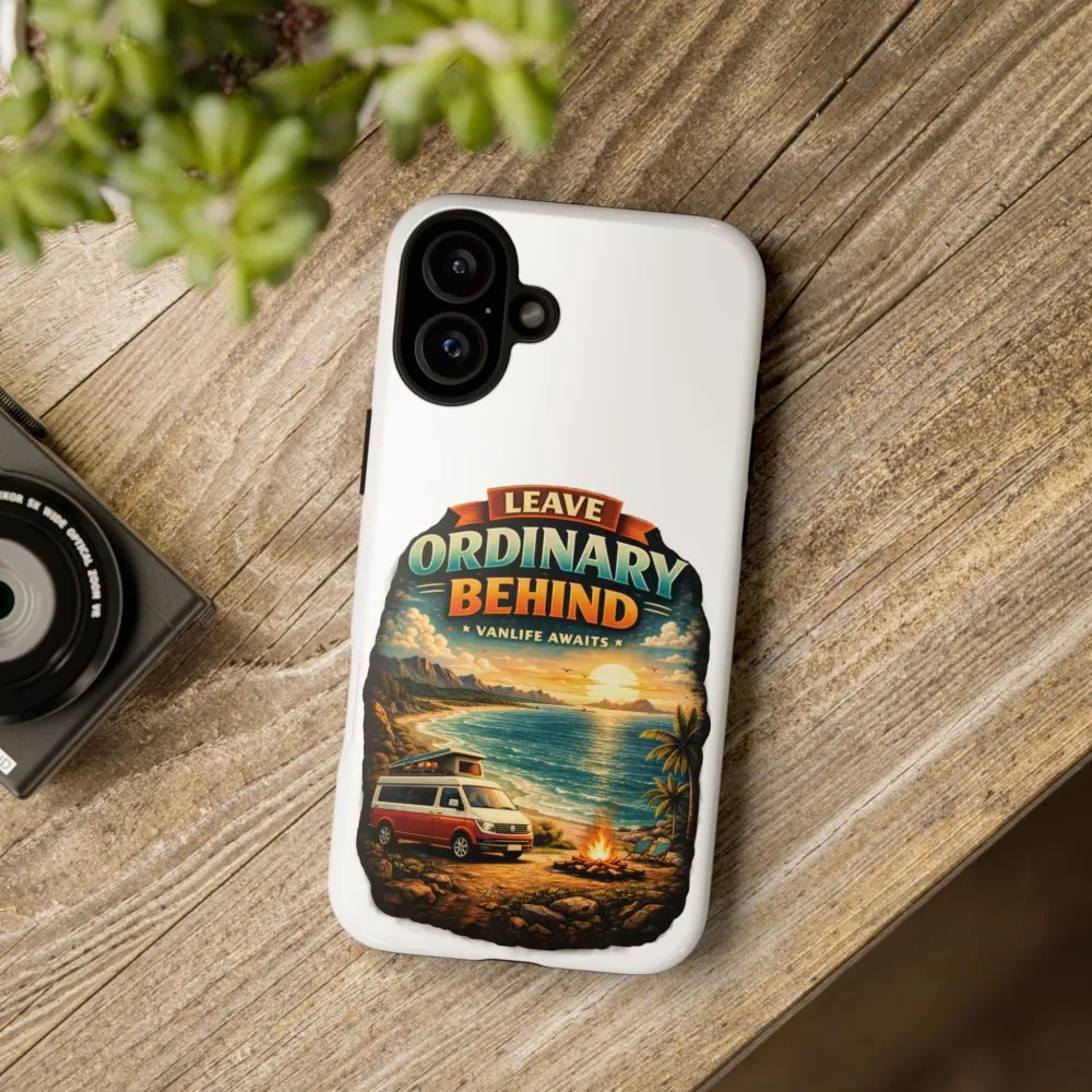 Phone Case — "Leave Ordinary Behind" (Design Scenic-Line)